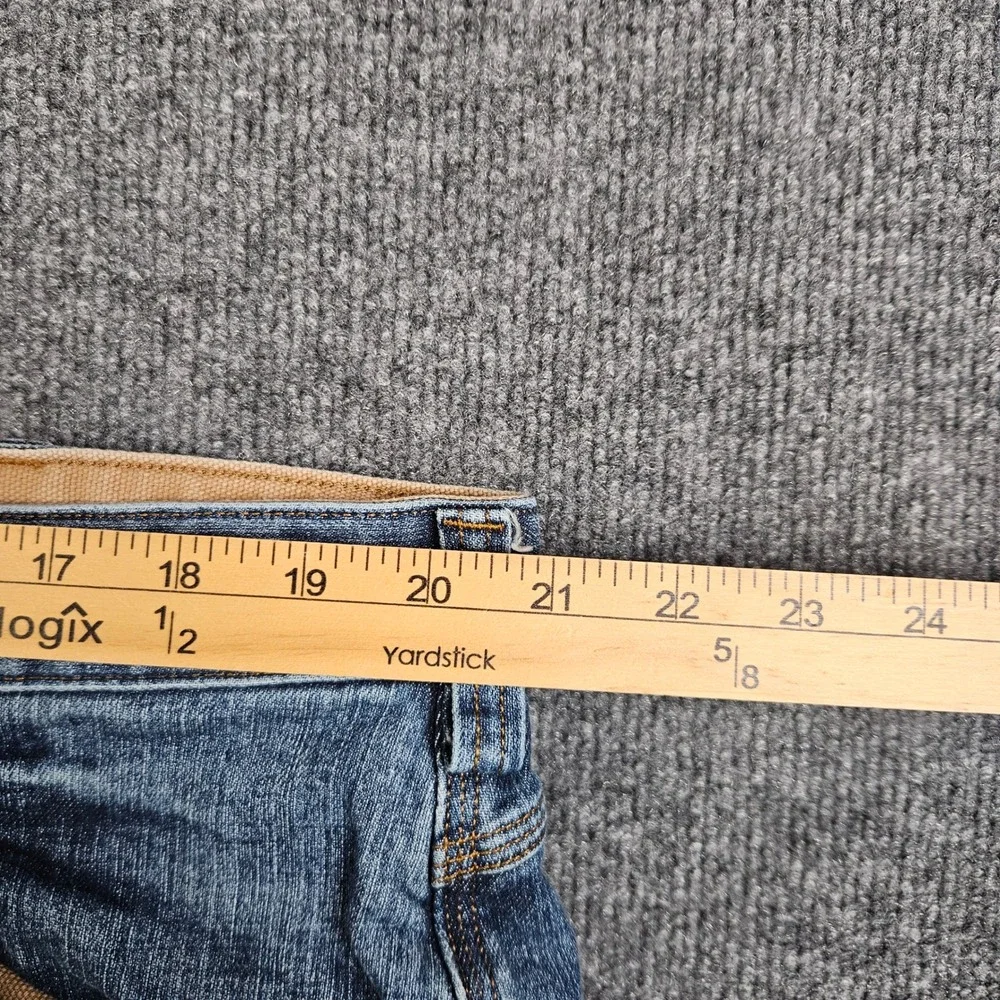 Duluth Trading Flex Ballroom Jeans Men's 42x34 Relaxed Fit Denim Straight Leg